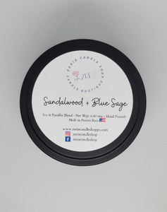 Sandalwood + Blue Sage